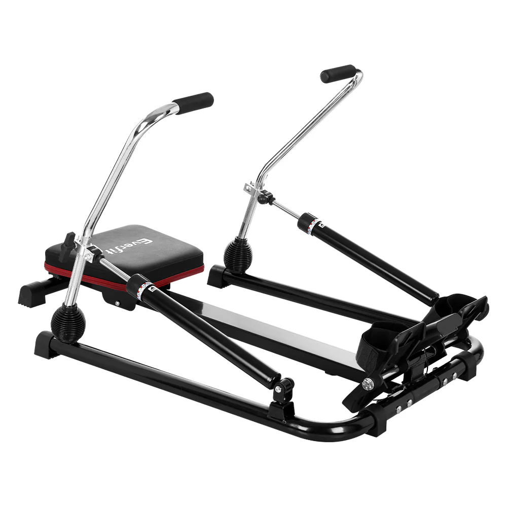 everfit rowing machine 12 levels hydraulic rower fitness gym home cardio everfit rowing machine 12 levels hydraulic rower fitness gym home cardio